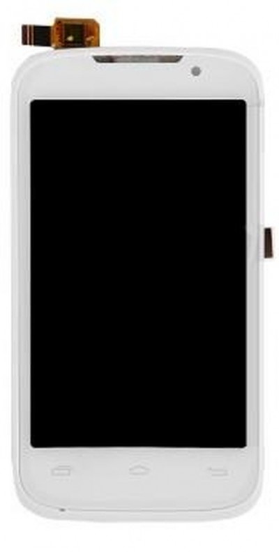 LCD with Touch Screen for Prestigio MultiPhone 3400 Duo - White