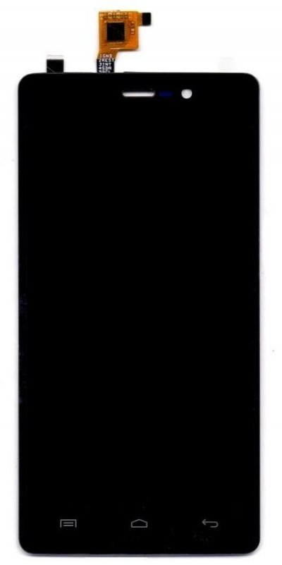 Lcd With Touch Screen For Micromax Unite 3 White By - Maxbhi Com