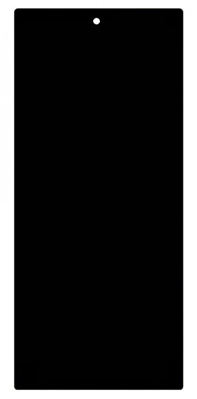 Lcd With Touch Screen For Oukitel C61 Black By - Maxbhi Com