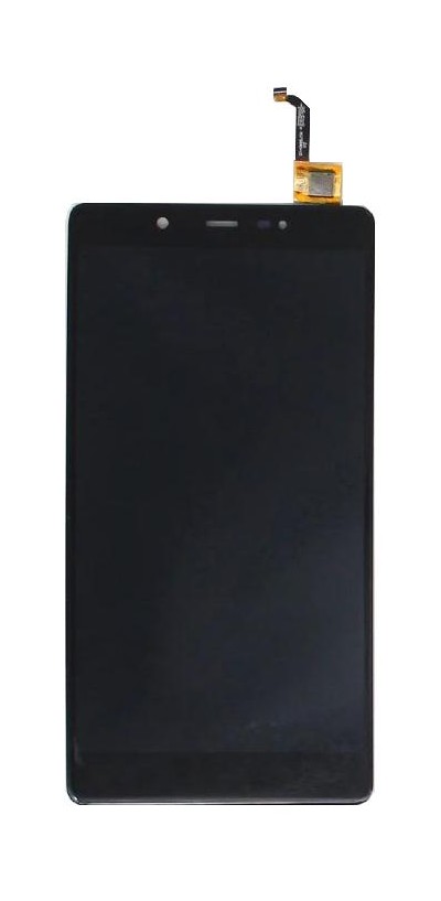 Lcd With Touch Screen For Leagoo T10 Black By - Maxbhi Com