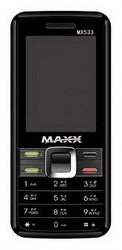 LCD with Touch Screen for Maxx MX 533 - Black