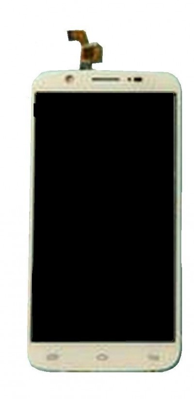 LCD with Touch Screen for Tecno D9 - White