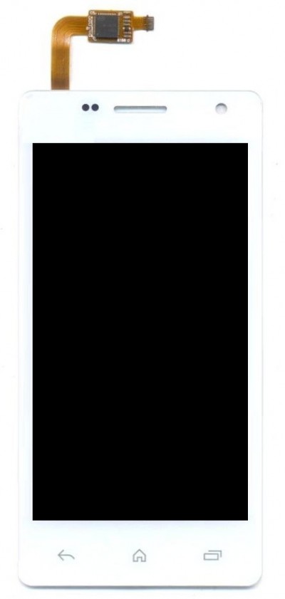 Lcd With Touch Screen For Maxx Ax5 Plus Black By - Maxbhi Com