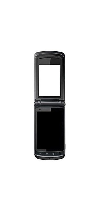 Lcd With Touch Screen For Motorola Motosmart Flip Xt611 Black By - Maxbhi.com
