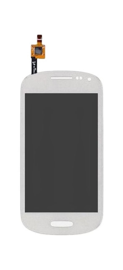 Lcd With Touch Screen For Samsung Galaxy Exhibit T599 White By - Maxbhi Com