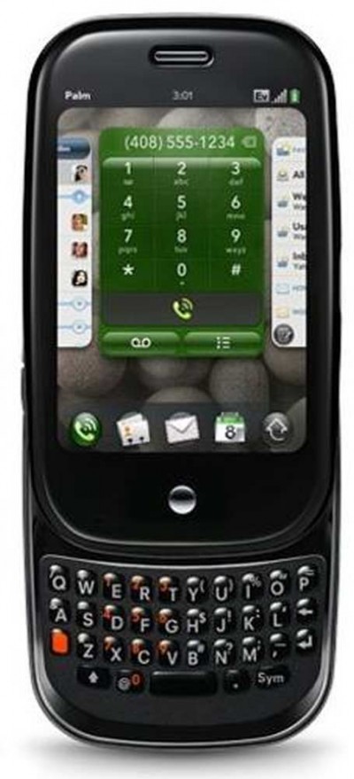 LCD with Touch Screen for Palm Pre Plus - Black