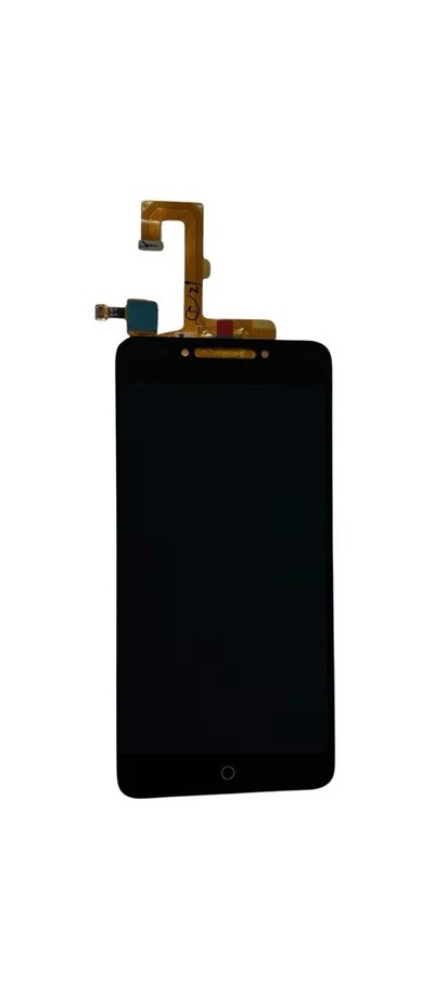 Lcd With Touch Screen For Alcatel Pulsemix Black By - Maxbhi Com
