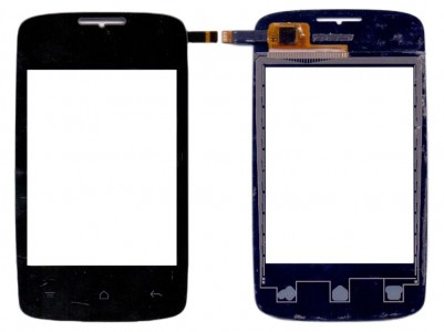 Touch Screen Digitizer For Micromax Bolt A24 White By - Maxbhi Com