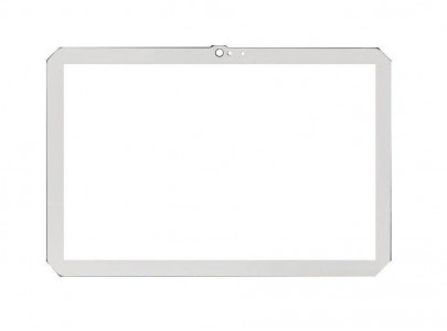 Replacement Front Glass For Panasonic Toughpad Fza2 Grey By - Maxbhi.com