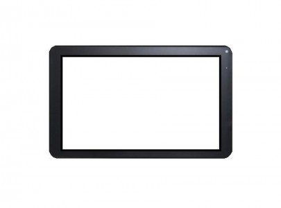 Replacement Front Glass For Celkon Ct 9 Black By - Maxbhi.com