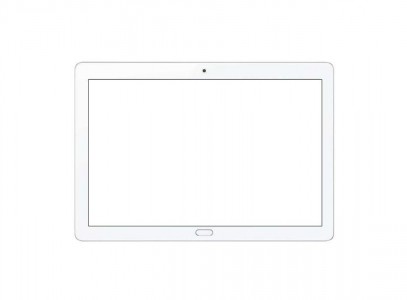 Replacement Front Glass For Honor Waterplay Wifi 64gb Black By - Maxbhi.com