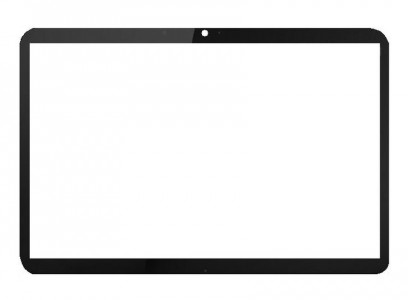 Replacement Front Glass For Motorola Xoom Wifi Black By - Maxbhi.com