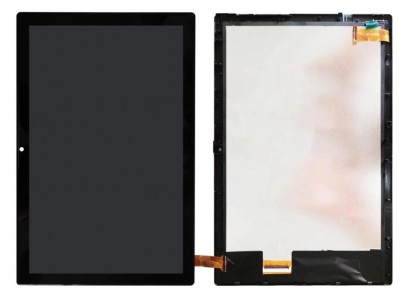 Lcd With Touch Screen For Blackview Tab 8 Grey By - Maxbhi Com