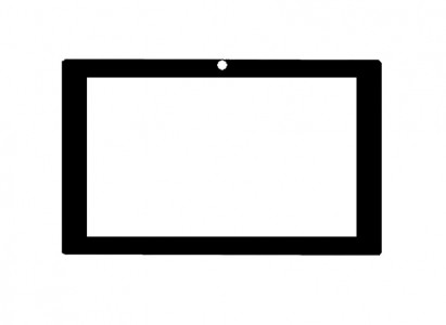 Replacement Front Glass For Lava Etab Z7h Grey By - Maxbhi.com