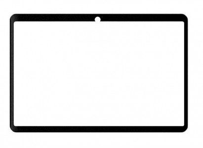 Replacement Front Glass For Vizio Dongle Tab Vzk01 White By - Maxbhi.com