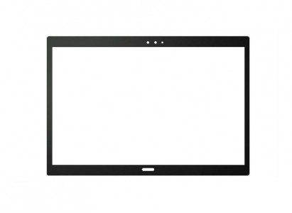 Replacement Front Glass For Lenovo Moto Tab Black By - Maxbhi.com