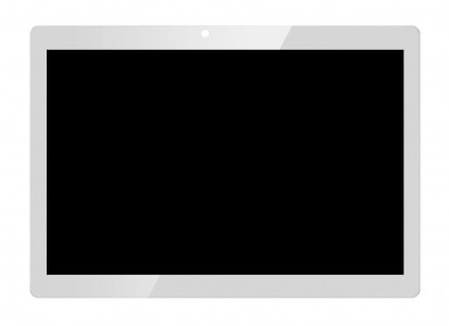 Lcd With Touch Screen For Swipe Slate 2 White By - Maxbhi Com
