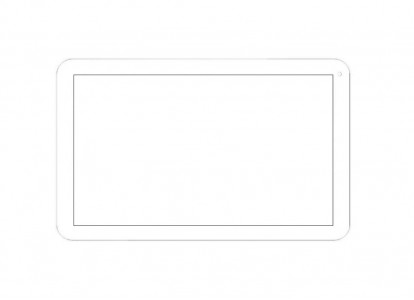 Replacement Front Glass For Swipe X703 Black By - Maxbhi.com