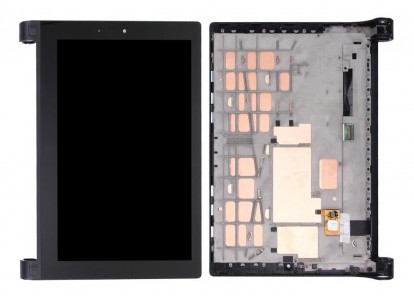 Lcd With Touch Screen For Lenovo Yoga Tablet 2 10 1 Black By - Maxbhi Com