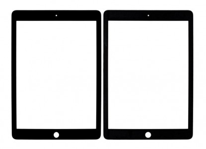 Replacement Front Glass For Apple Ipad Air 2 Black By - Maxbhi Com