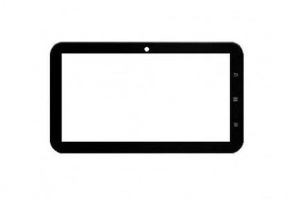 Replacement Front Glass For Iberry Auxus Ax01 Black By - Maxbhi.com