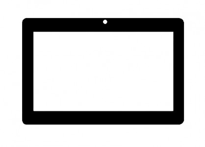 Replacement Front Glass For Swipe 3d Life Plus Black By - Maxbhi.com