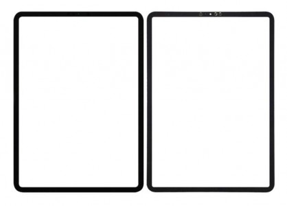 Replacement Front Glass For Apple Ipad Pro 11 2021 Black By - Maxbhi Com