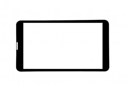 Replacement Front Glass For Datawind Ubislate 3g7 Plus White By - Maxbhi.com