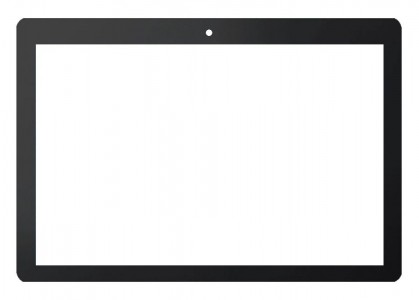 Replacement Front Glass For Lenovo Tab E10 White By - Maxbhi Com