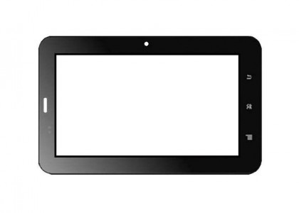 Replacement Front Glass For Karbonn A34 Grey By - Maxbhi.com