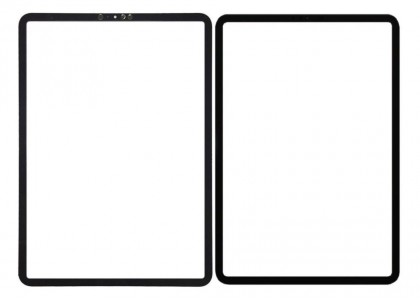 Replacement Front Glass For Apple Ipad Pro 11 2020 Black By - Maxbhi Com
