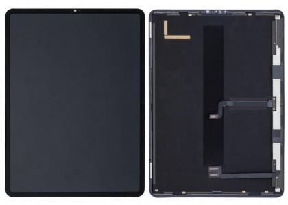 Lcd With Touch Screen For Apple Ipad Pro 12 9 Inch 2022 Silver By - Maxbhi Com