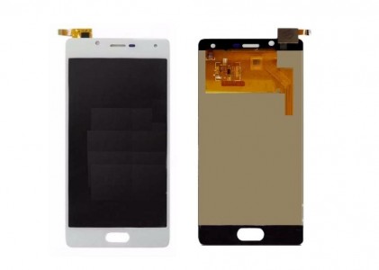Lcd With Touch Screen For Wiko U Feel Lite White By - Maxbhi Com