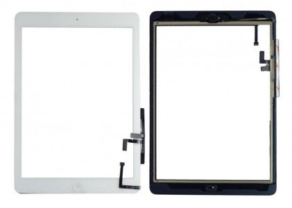 Touch Screen Digitizer For Apple Ipad 5 White By - Maxbhi Com