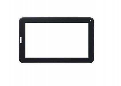 Replacement Front Glass For Datawind Ubislate 7c Plus Black By - Maxbhi.com