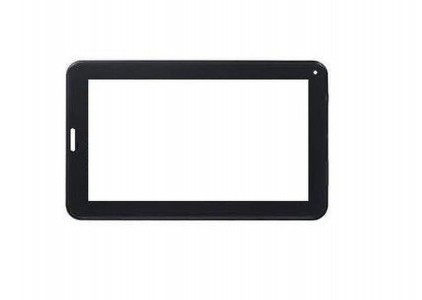 Replacement Front Glass For Datawind Ubislate 7r Plus Black By - Maxbhi.com