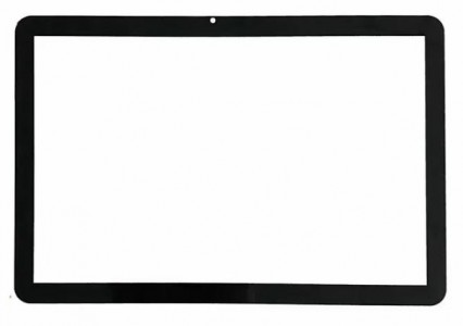 Replacement Front Glass For Umidigi G3 Tab Black By - Maxbhi Com