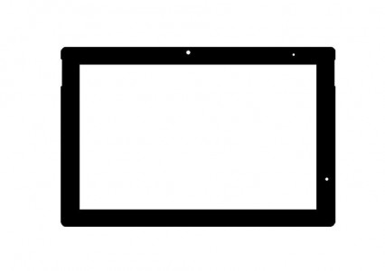Replacement Front Glass For Lava Twinpad White By - Maxbhi.com