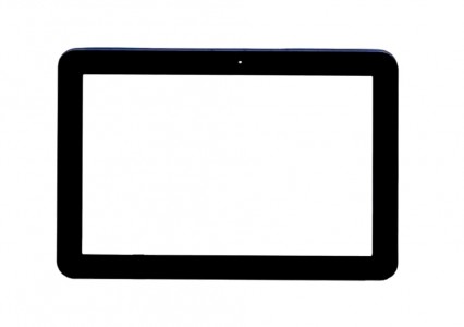 Replacement Front Glass For Samsung Galaxy Tab 8.9 I957 Black By - Maxbhi.com