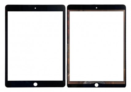 Replacement Front Glass For Apple Ipad 10 2 2021 Black By - Maxbhi Com