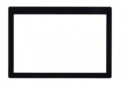 Replacement Front Glass For Lenovo Yoga Book Android Black By - Maxbhi.com