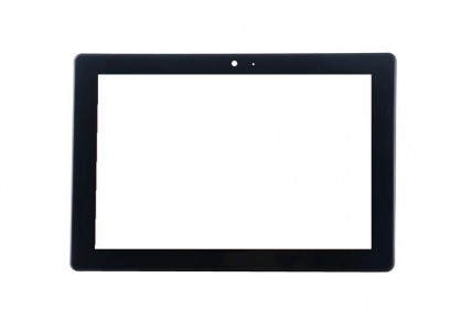 Replacement Front Glass For Croma 1177 Black By - Maxbhi.com