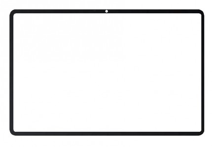 Replacement Front Glass For Infinix Xpad Gt Grey By - Maxbhi Com