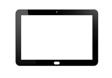 Replacement Front Glass For Hp Elitepad 900 Black By - Maxbhi.com