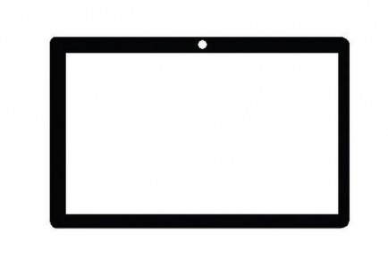 Replacement Front Glass For Karbonn Agnee 3g Tablet Black By - Maxbhi.com