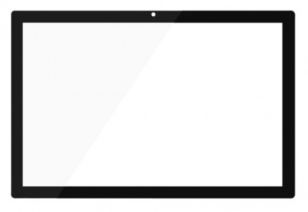 Replacement Front Glass For Blackview Tab 9 Grey By - Maxbhi Com