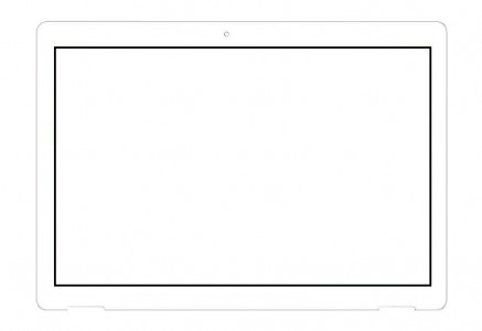 Replacement Front Glass For Acer One 10 T8129l White By - Maxbhi Com