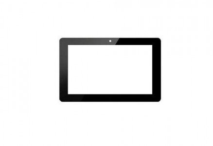 Replacement Front Glass For Karbonn Smart Tab 1 Black By - Maxbhi.com