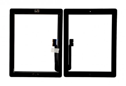 Touch Screen Digitizer For Apple Ipad 3 Wifi Black By - Maxbhi Com