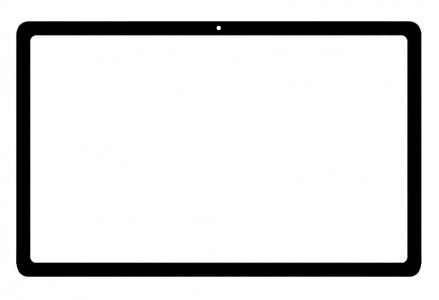 Replacement Front Glass For Nokia T21 White By - Maxbhi Com
